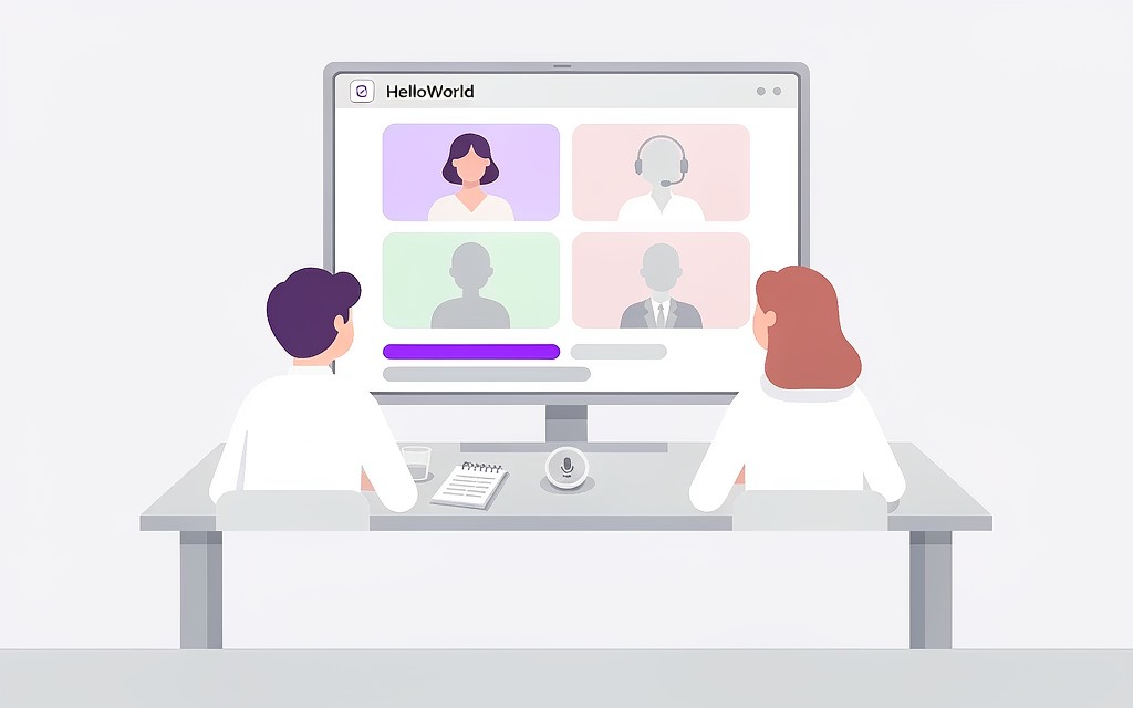 HelloWorld实时字幕在会议与直播场景